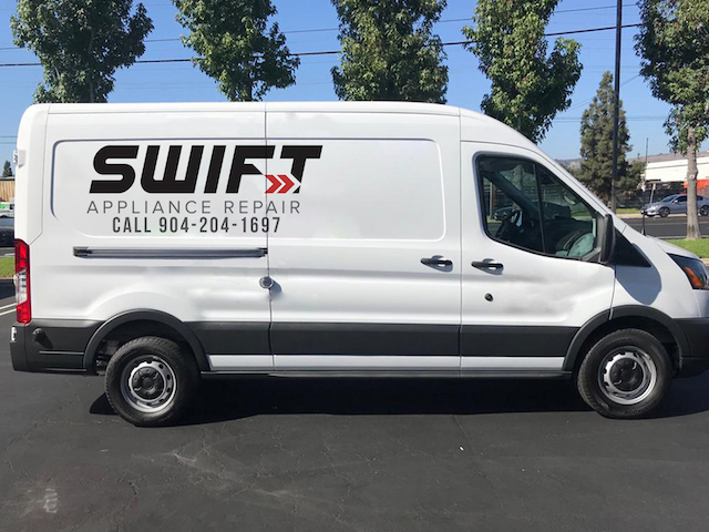 swift appliance repair service van